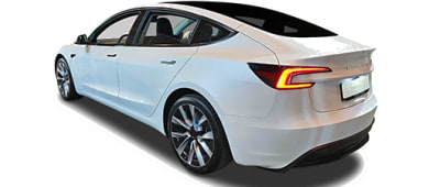 TESLA Model 3 leasing - rear angle - DirectLease